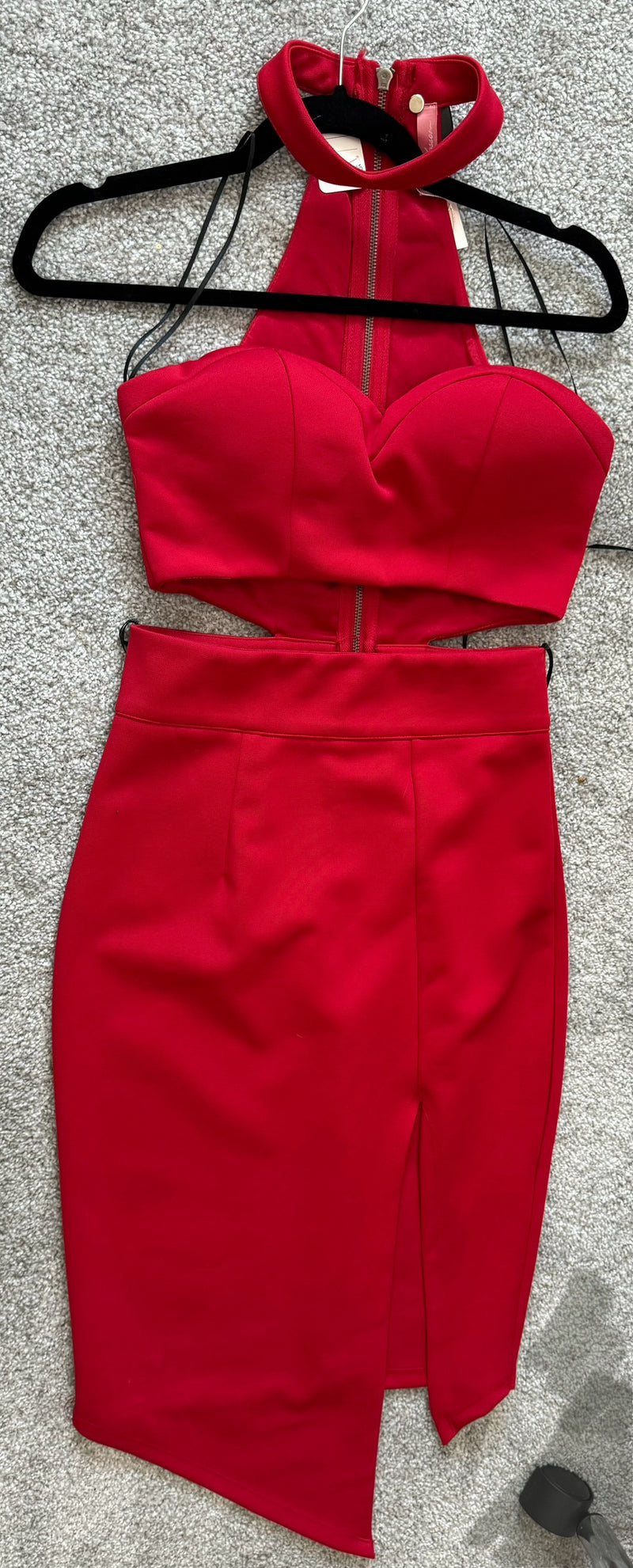 “FIRE” RED DRESS