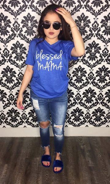 "BLESSED MAMA" T-SHIRT