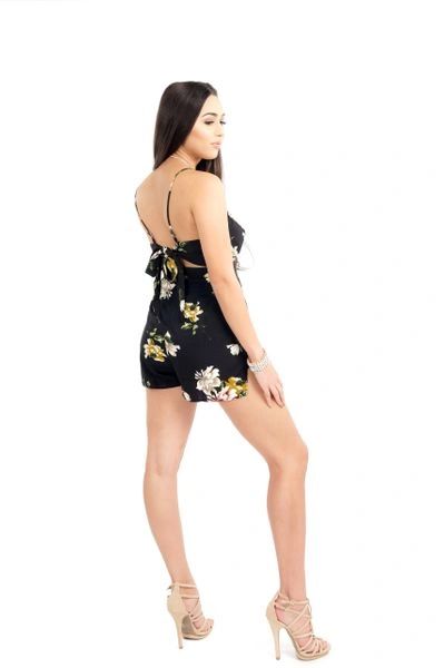 "HEADS WILL TURN" FLORAL ROMPER