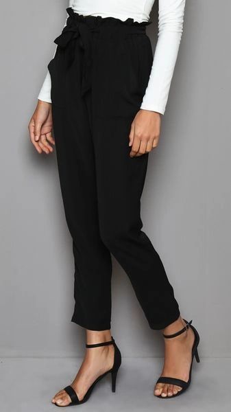 "LUCY" FRONT TIE PANTS