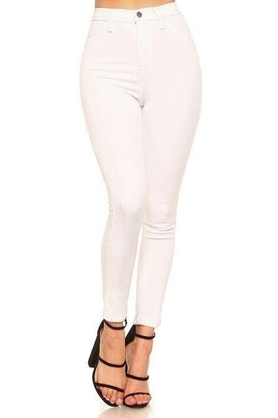 "NEW DIRECTION" HIGH WAISTED SKINNY JEANS