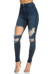 "NEW GIRL" HIGH WAISTED SKINNY JEANS