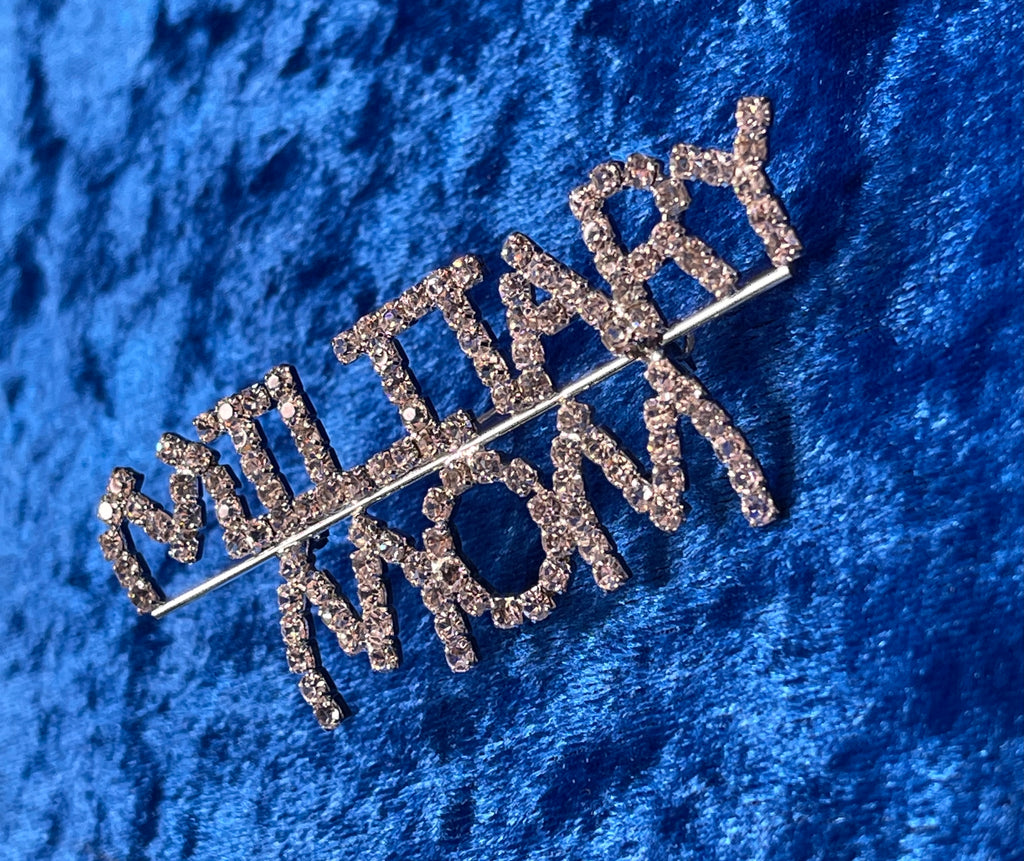 "MILITARY MOM" FASHION PIN
