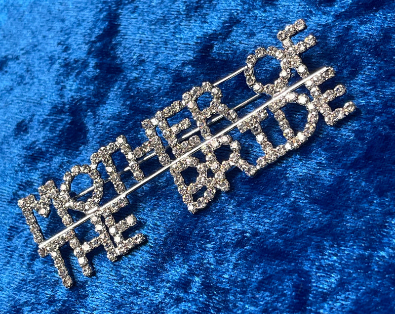 "MOTHER OF THE BRIDE" FASHION PIN